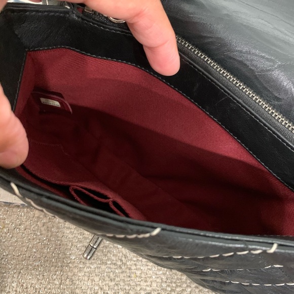 CHANEL Small Implicit Stitched Chevron Flap Bag - Picture 6 of 12